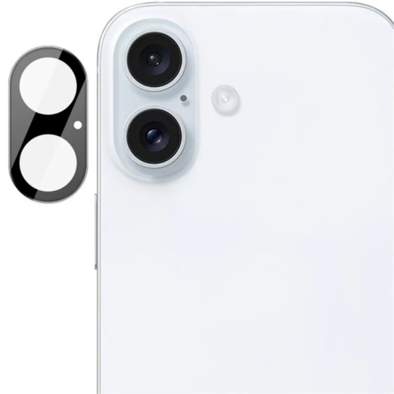 Panssarilasi
 oleva suojalasi iPhone 16 / iPhone 16 Plus -puhelimelle (musta versio)