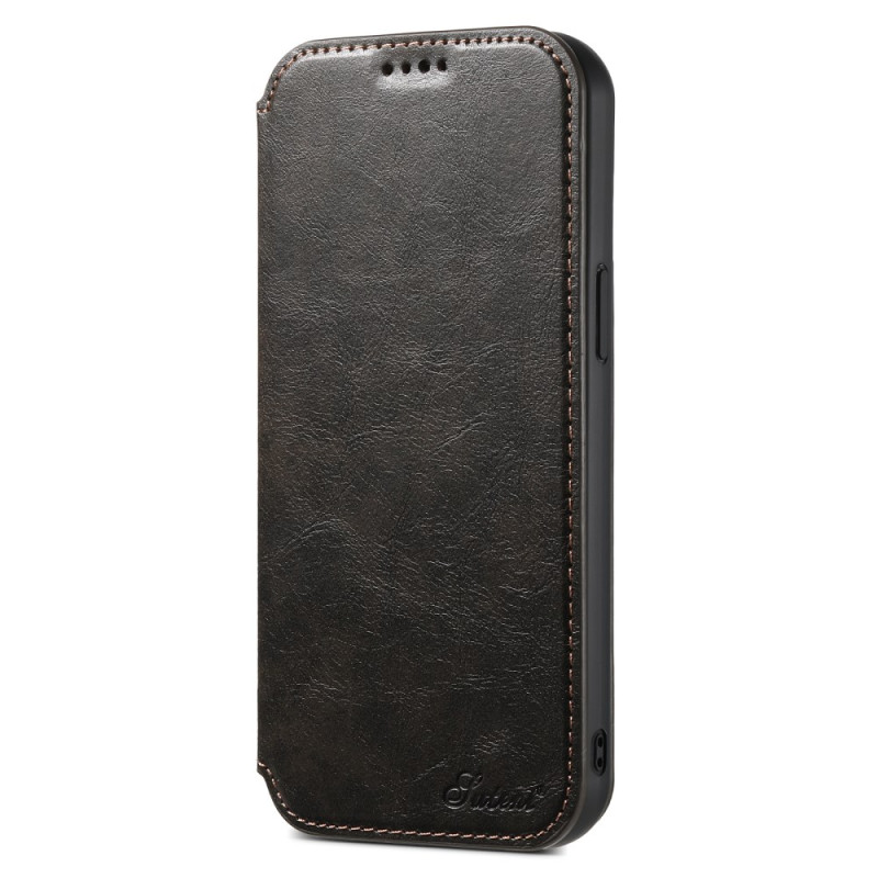 Flip Cover iPhone 12 / 12 Pro MagSafe keinonahkainen suojus