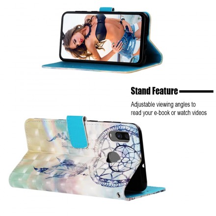 Samsung Galaxy A30 Akvarelli Dreamcatcher kotelo