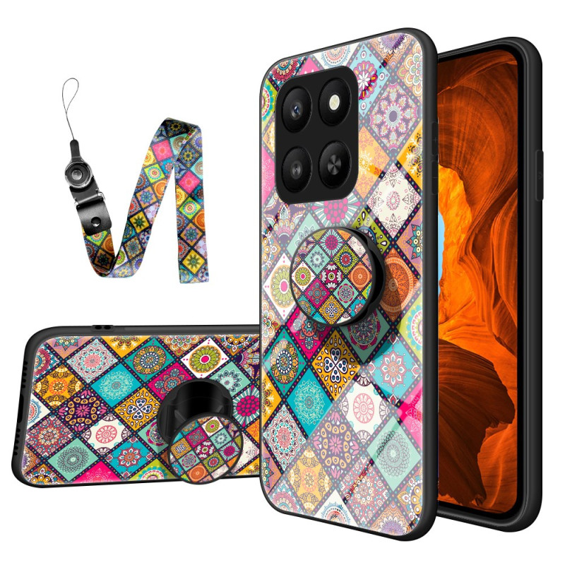 Honor 400 Smart 5G Suojakuori
 Patchwork tuki ja kantolenkki
