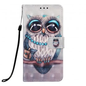 Samsung Galaxy A30 neiti Pöllö Lanyard Case