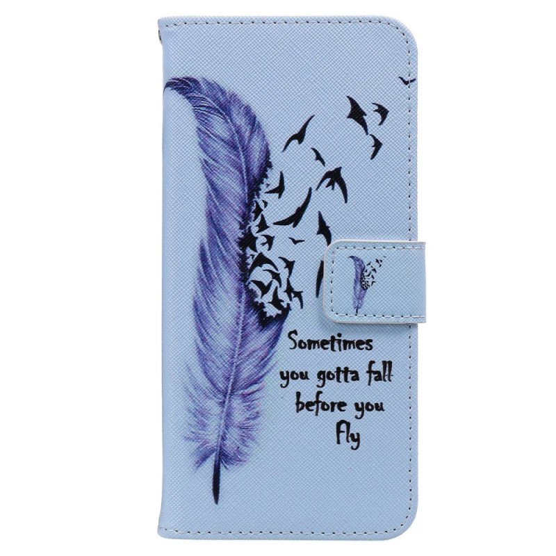 Housse iPhone 14 Plus Motif Plume