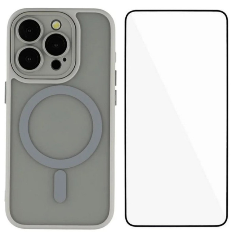 iPhone 14 Pro MagSafe Color -suojakuori
, jossa on näytönsuojain