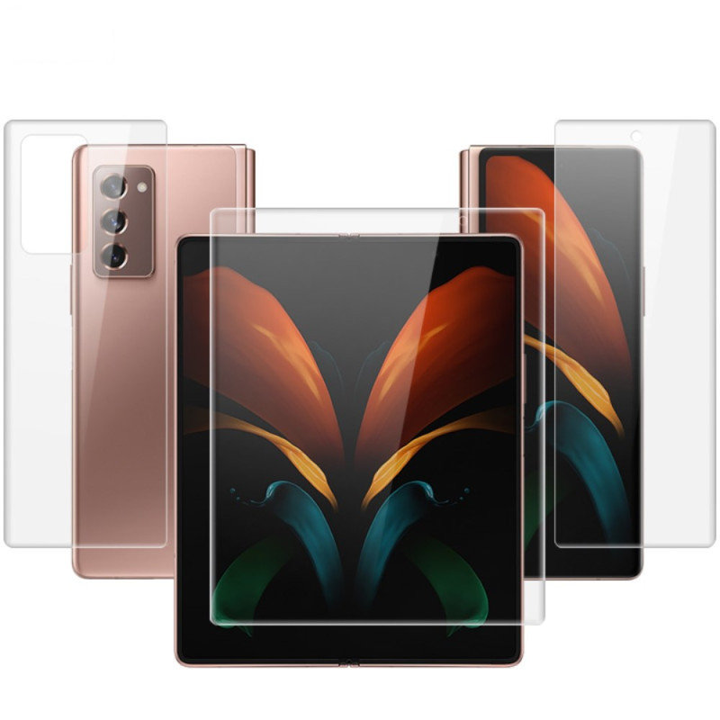 Suojakalvot näytöille ja takapuolelle Samsung Galaxy Z Fold 2 5G