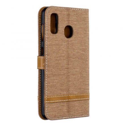 Samsung Galaxy A30 Kangas & Nahkatehoste Kotelo