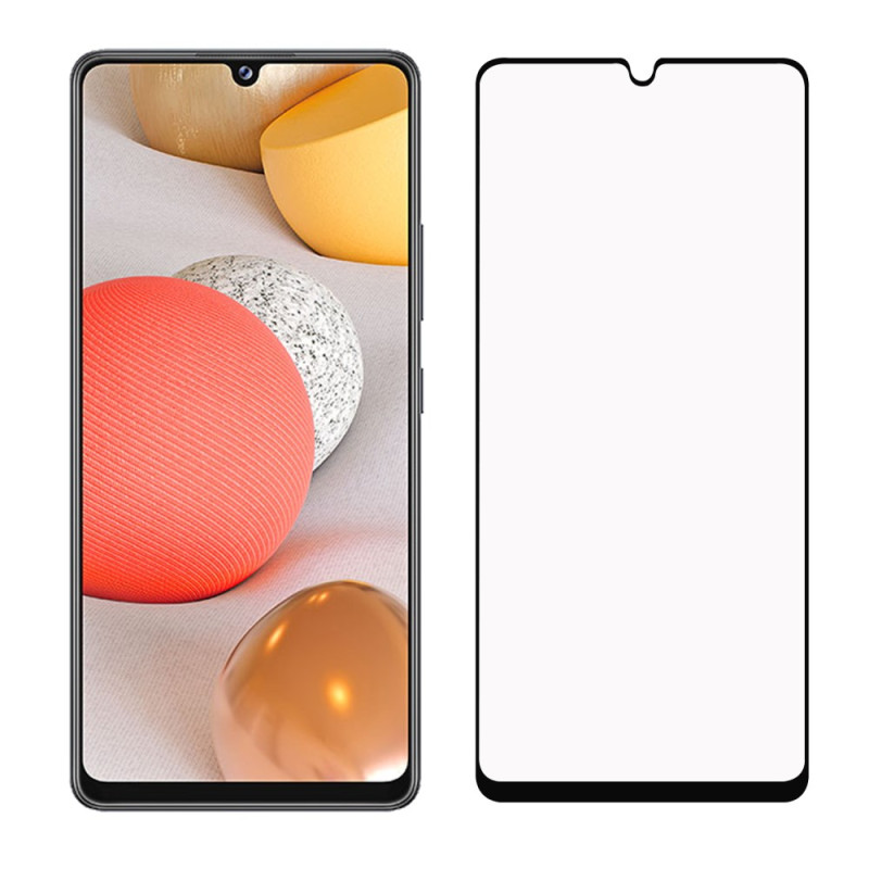 Integroitu panssarilasi
 näytönsuoja Samsung Galaxy A42 5G:lle