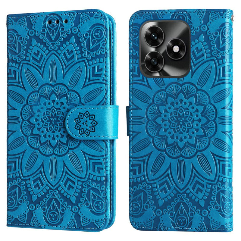 Housse Honor X5c Plus Motif Tournesol