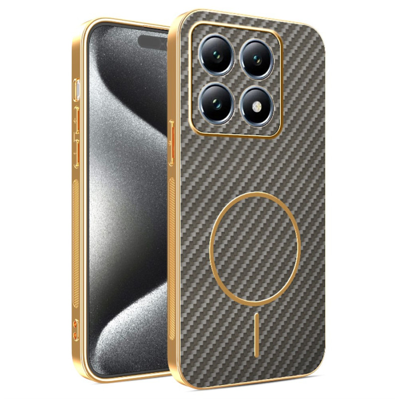 Xiaomi 15T Hiilikuitu tekstuuri Suojakuori