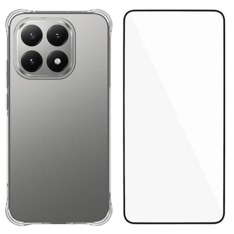 Coque Xiaomi 15T Transparente Renforcée avec Protecteur Écran