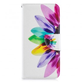 Huawei Y6 2019 Akvarelli kukka kotelo