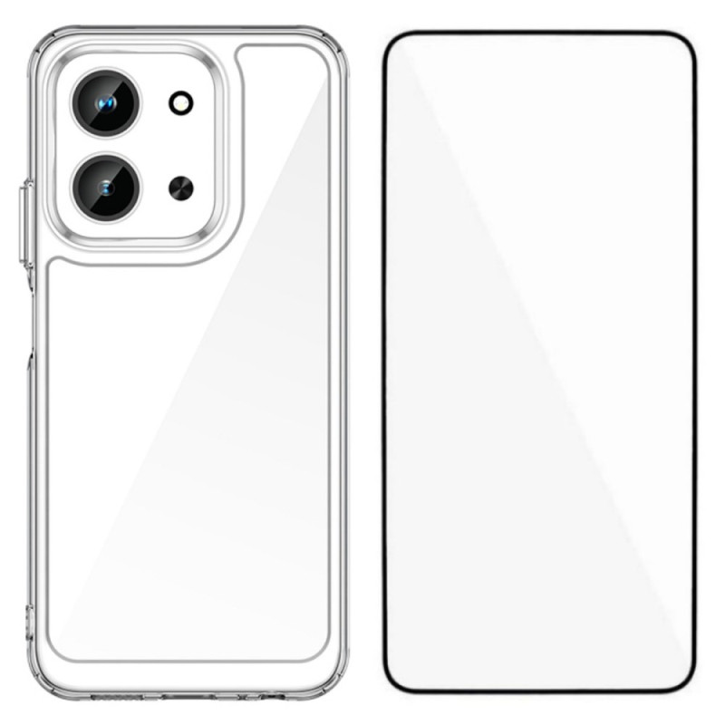 Xiaomi Redmi 15C 5G / 4G selkeä suojakuori
 näytönsuojalla varustettuna