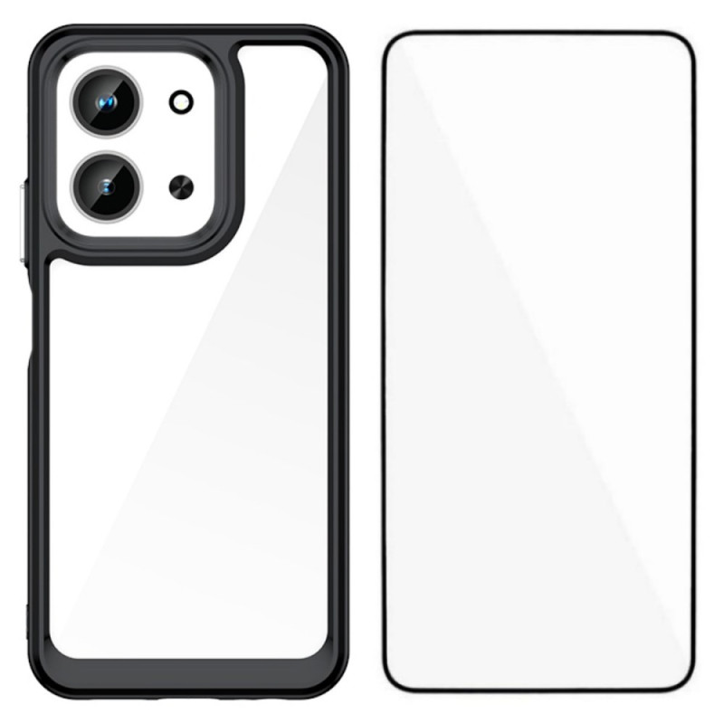 Xiaomi Redmi 15C 5G / 4G hybridi suojakuori
näytönsuojuksella