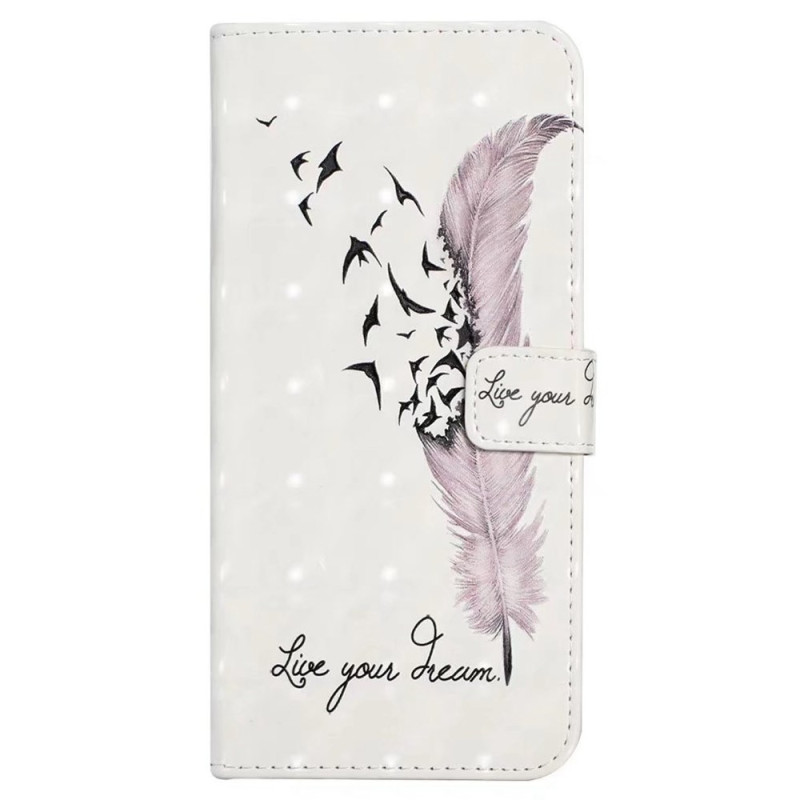 Suojakuori Xiaomi Redmi 15C 5G / 4G / Poco C85 4G Höyhen pinkki