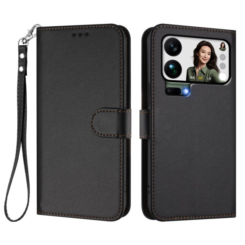 Xiaomi 17 Pro Max Faux nahka kantolenkki
 suojakotelo