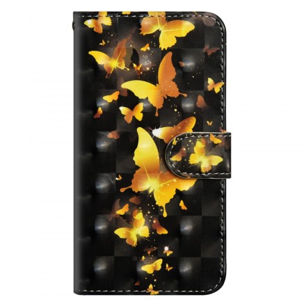 Kotelo Huawei Y6 2019 Keltaiset perhoset