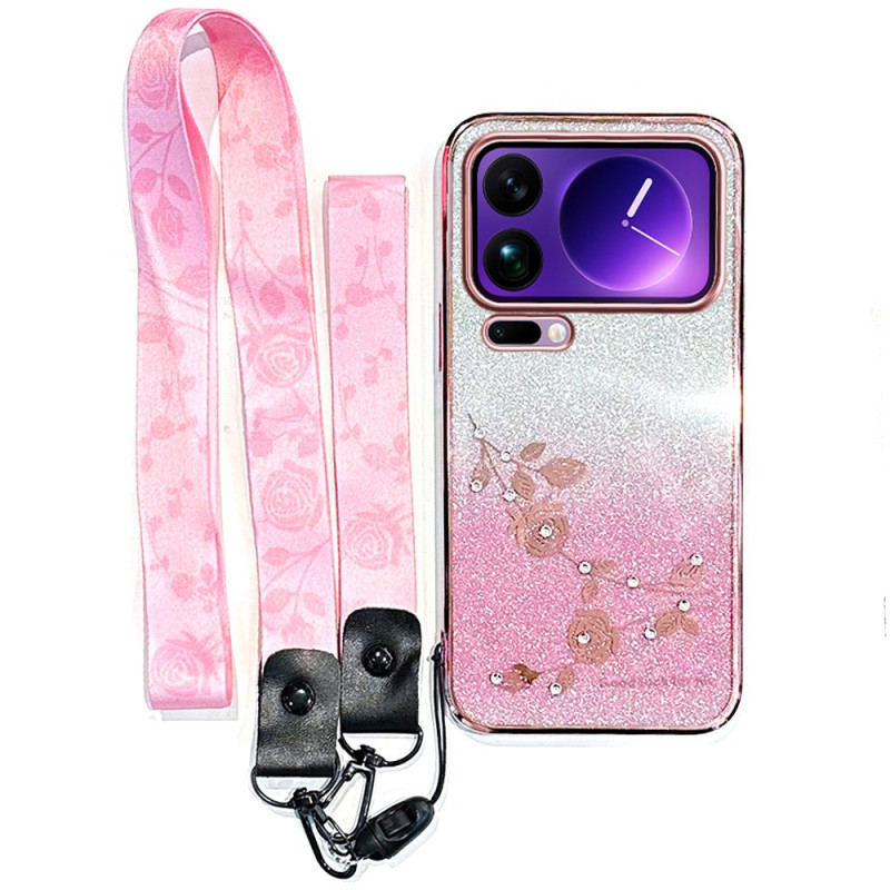 Xiaomi 17 Pro Strass suojakotelo
 hihnat
