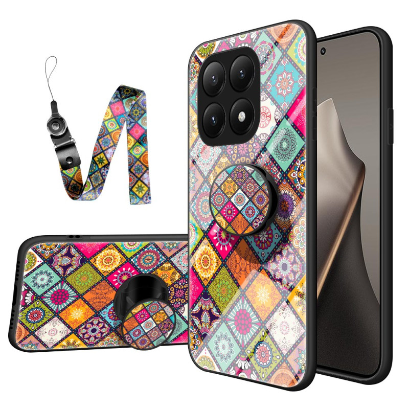Xiaomi 15T Suojakuori
 tuki ja kantolenkki
 Patchwork Design