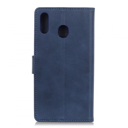 Huawei Y6 2019 Retro Matta nahkainen kotelo