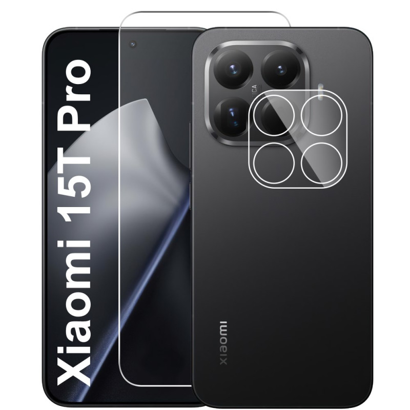 Panssarilasi
 näytönsuoja Xiaomi 15T Pro kanssa suojaava linssi