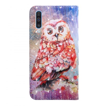 Samsung Galaxy A50 Case Pöllö maalari