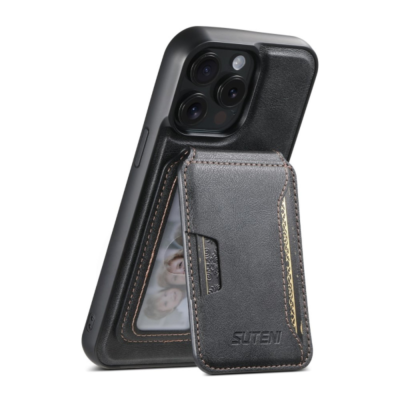 iPhone 13 Pro MagSafe -suojakuori
, jossa on korttipidike ja jalusta