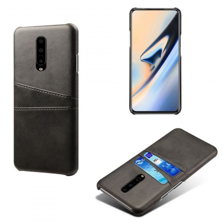 OnePlus 7 Korttikotelo Leather Effect