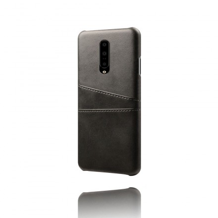 OnePlus 7 Korttikotelo Leather Effect