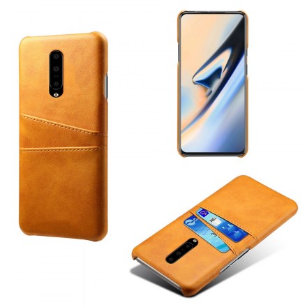 OnePlus 7 Korttikotelo Leather Effect