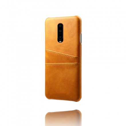 OnePlus 7 Korttikotelo Leather Effect