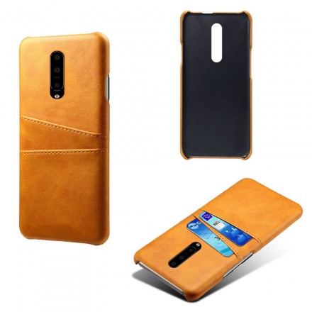 OnePlus 7 Korttikotelo Leather Effect