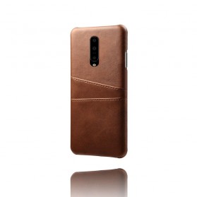 OnePlus 7 Korttikotelo Leather Effect