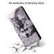 Samsung Galaxy A40 Dog Case Musta ja valkoinen