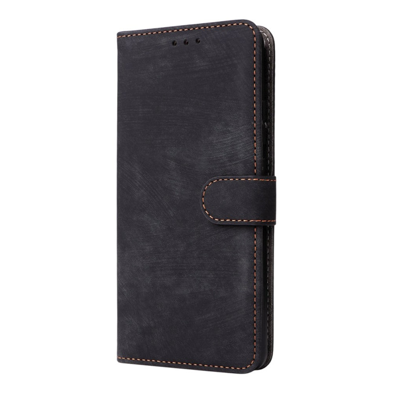 Suojus Motorola Edge 70 Mokkanahka, jossa on kantolenkki
