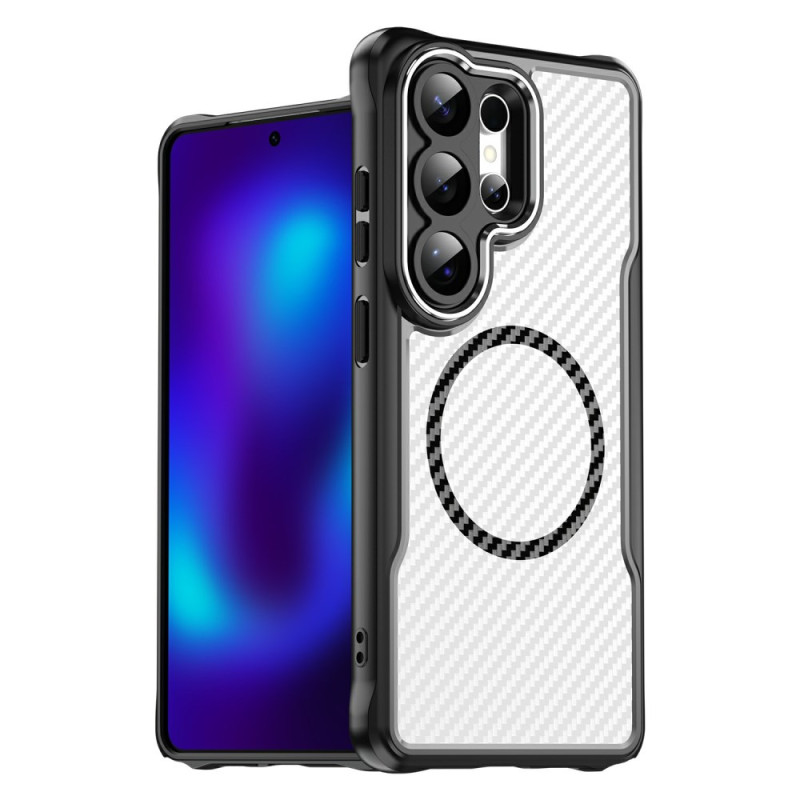 Samsung Galaxy S26 Ultra Suojakuori
 MagSafe Hybrid Protection Carbon Fibre tekstuuri