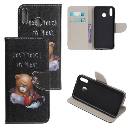 Samsung Galaxy A40 Case Vaarallinen karhu