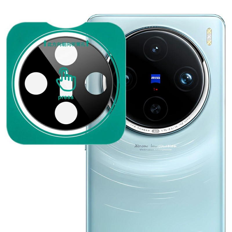 Panssarilasi
 oleva suojalasi Vivo X100 Pro itsesäätyvälle kehykselle (musta versio)