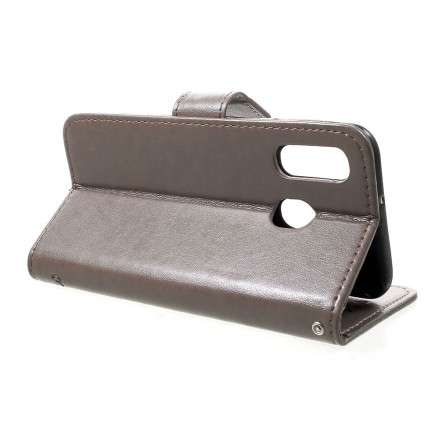 Samsung Galaxy A40 Perhoset ja kukat hihna tapauksessa