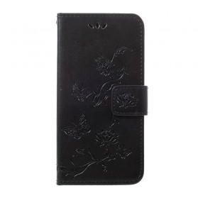 Samsung Galaxy A40 Perhoset ja kukat hihna tapauksessa