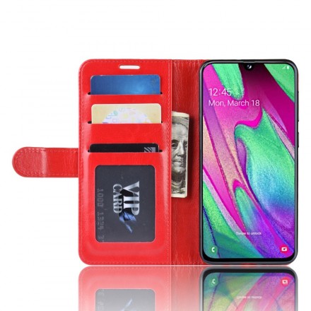 Samsung Galaxy A40 Ultra keinonahkakotelo