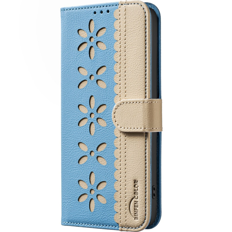 Oppo A6 Pro 5G kukkakuvioitu Suojakuori
 BINFEN VÄRIÄ