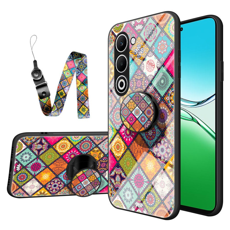 Oppo A5 5G panssarilasi
 suojakotelo
 Patchwork tukirengas