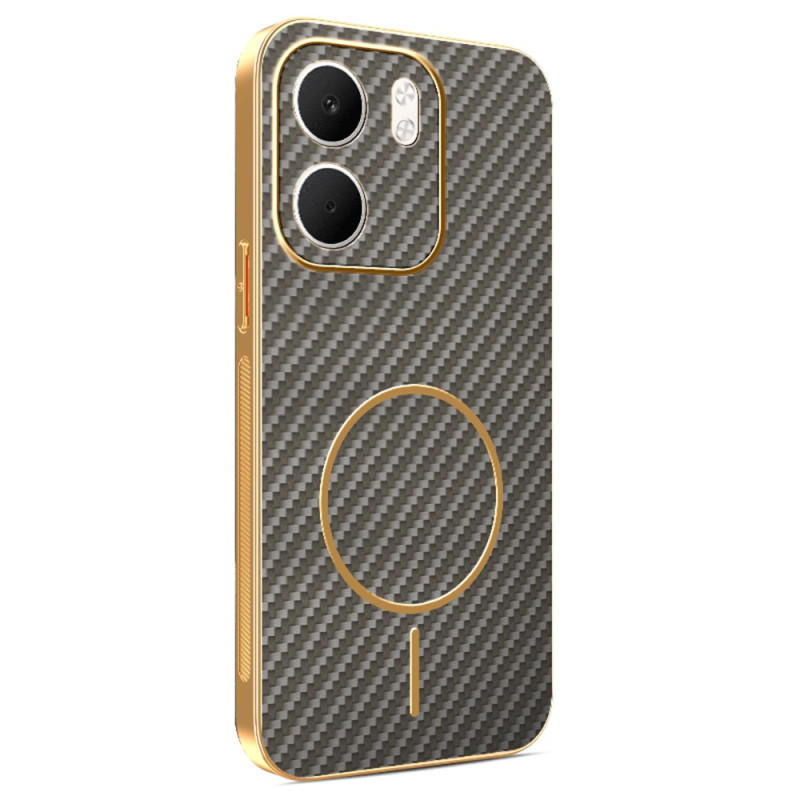 Oppo A5X 5G Hiilikuitu tekstuuri Suojakuori
