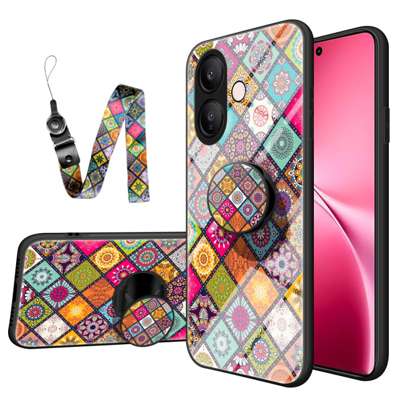 Suojakuori
 Vivo V60 Lite Tukirengas ja Patchwork kantolenkki

