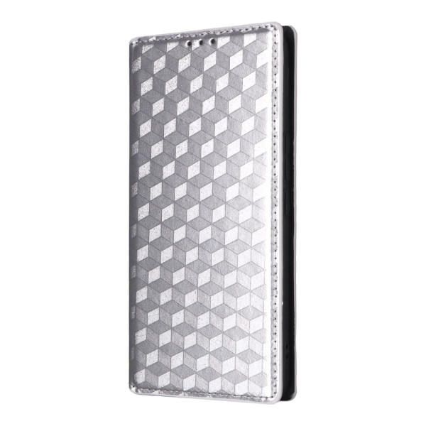 Vivo V50 5G Flip Cover ja Rhombus Print -kuori