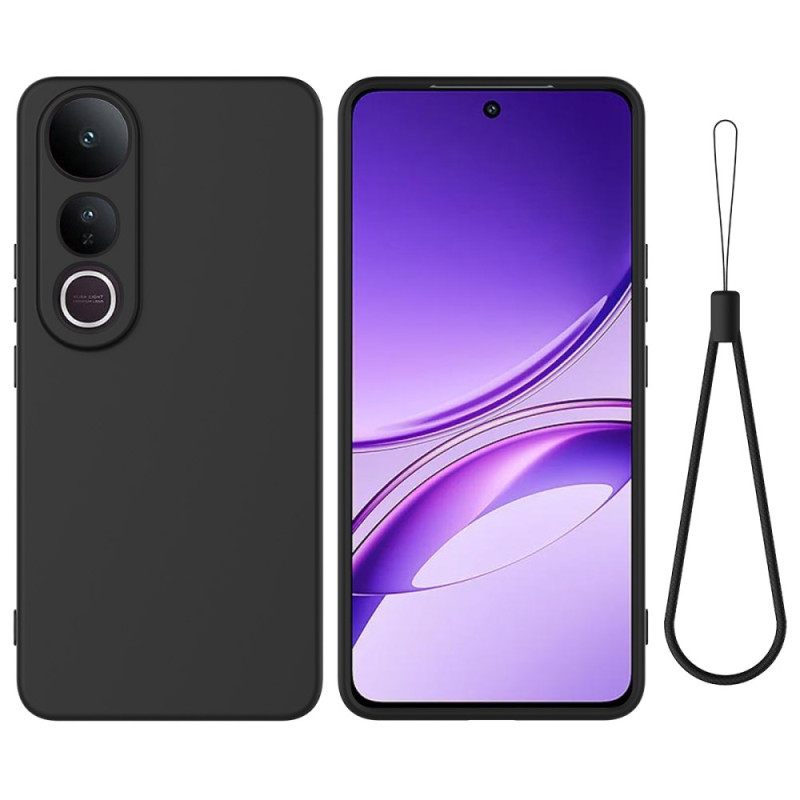 Vivo V50 Lite 5G Liquid Silikoni kantolenkki
 suojakuori
