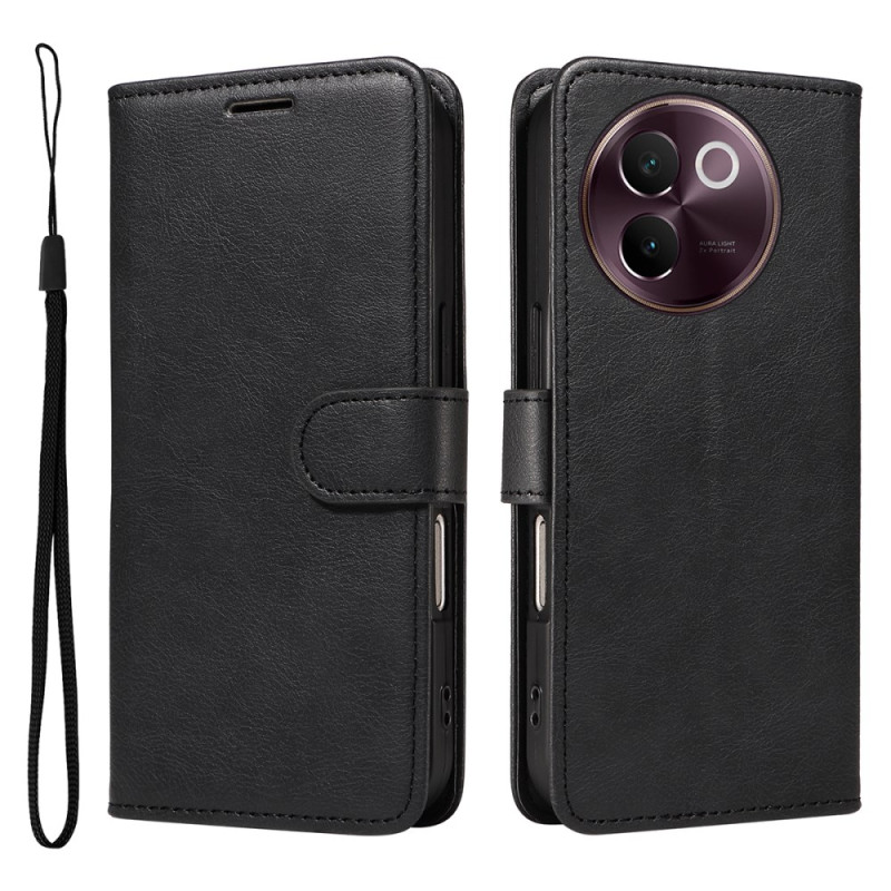 Kansi Vivo V40 Lite 5G Keinonahka
 Plain