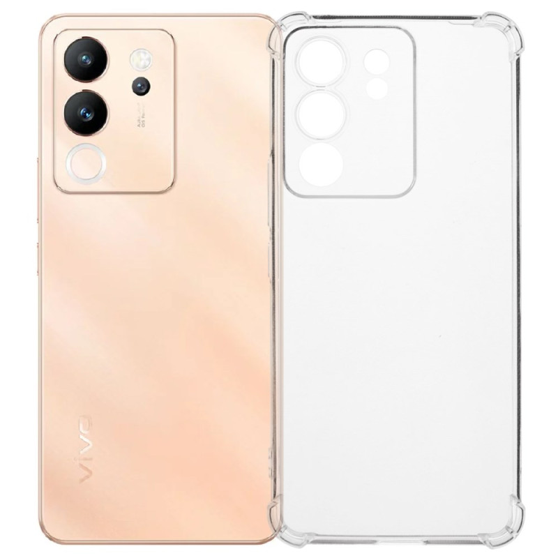 Vivo V30 Lite 5G läpinäkyvä vahvistettu suojakuori
