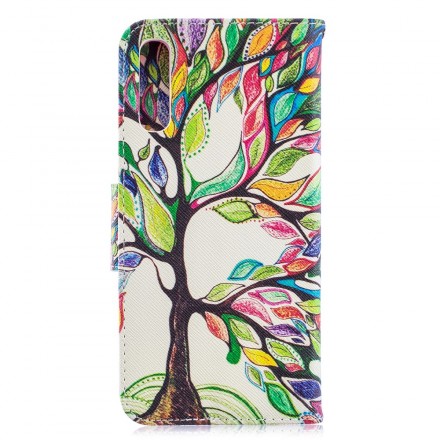 Kotelo Samsung Galaxy A70 Värillinen puu