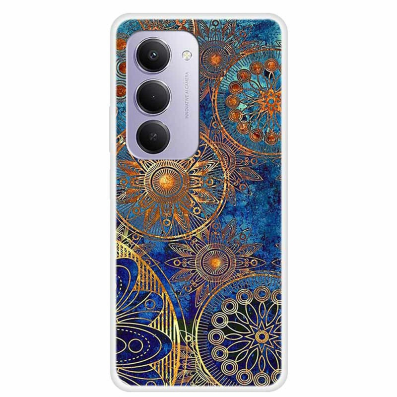 Xiaomi Redmi 15 4G Gold Flowers Suojakuori
