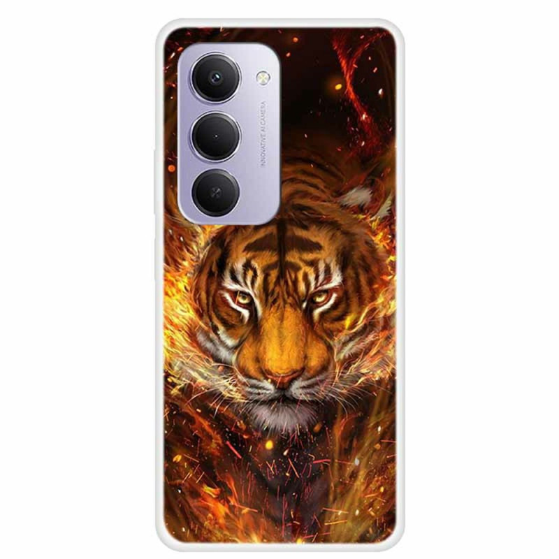 Xiaomi Redmi 15 4G Tiger Flame Suojakuori
